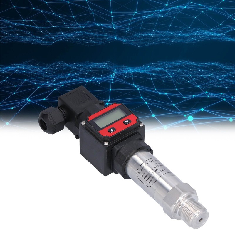 DC24V Digital Pressure Transmitter Diffused Silicon Sensor with LCD Display