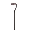 Drive Medical Foam Grip Four Point Cane, Black