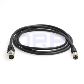 DRRI Hirose 4 Pin to 12 Pin Fujinon B4 Lens Start/Stop Power Cable for Sony F5 F55 Cameras (2m)