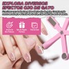 Kit 4pcs Imán de Uñas 3D Ojo de Gato Magnético