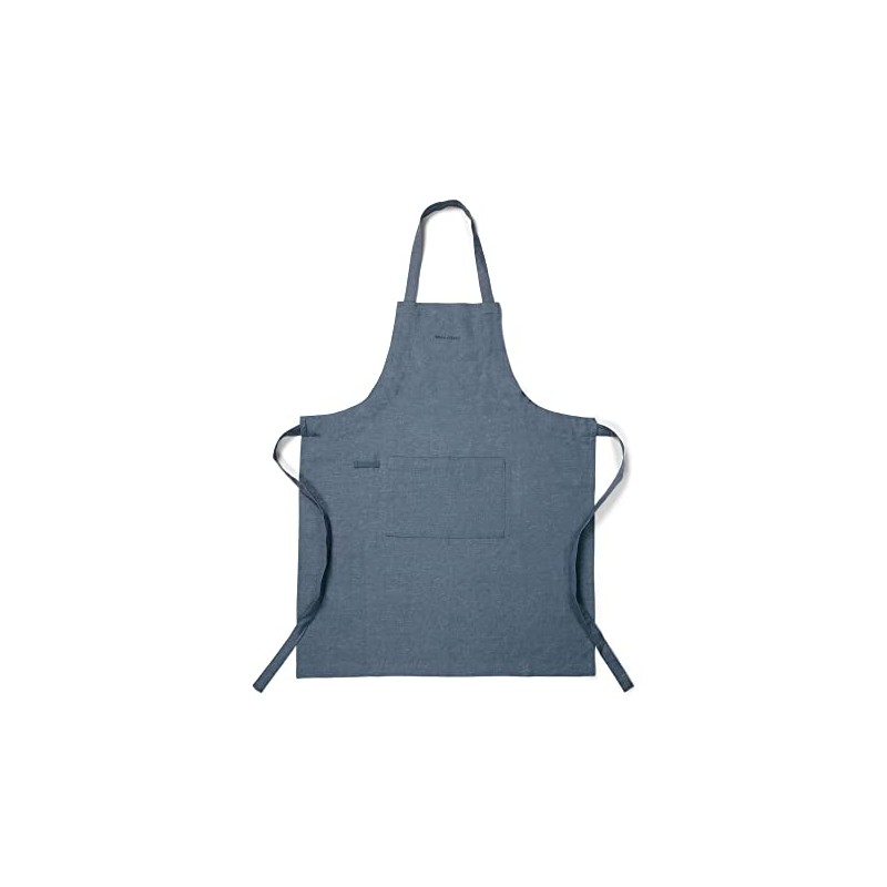 Marc O Polo Akalla Apron Smoke-Blue, 80 x 95 cm,