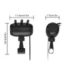 AIXXCUVQ Stylish Car Headrest Rear Seat Three-in-One Charging Station Three