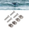 Surfing Accessories Stainless Steel Fin Screw and Plate for Surf