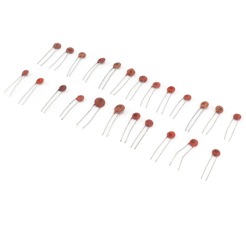 960Pcs Ceramic Capacitor In Line DIY Electronic Components 2PF-0.1UF 24
