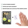 schilderkreis24 Hugo Cocktail Recipe Magnet Alcohol Spirits Decorative Fridge Magnet