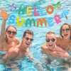Cartel de "Hello Summer", decoraciones de fiesta de verano