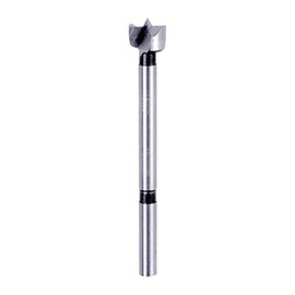 Diablo's High-Speed Steel Forstner Bit Drill Straight, Angled and Overlapping Holes in All Types of Wood - 1/2" Diameter, 1/4" Shank, 3-1/2" Length - FB-003