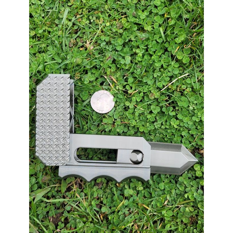 Fidget Knife - Bronze - Blade: Double blade