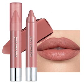 Erinde Lápiz Labial Mate, Lápiz Labial De Larga Duración y Resistente al Agua, Lápiz Labial Cremoso y Pigmentado, con Punta que no se Pega y Maquillaj