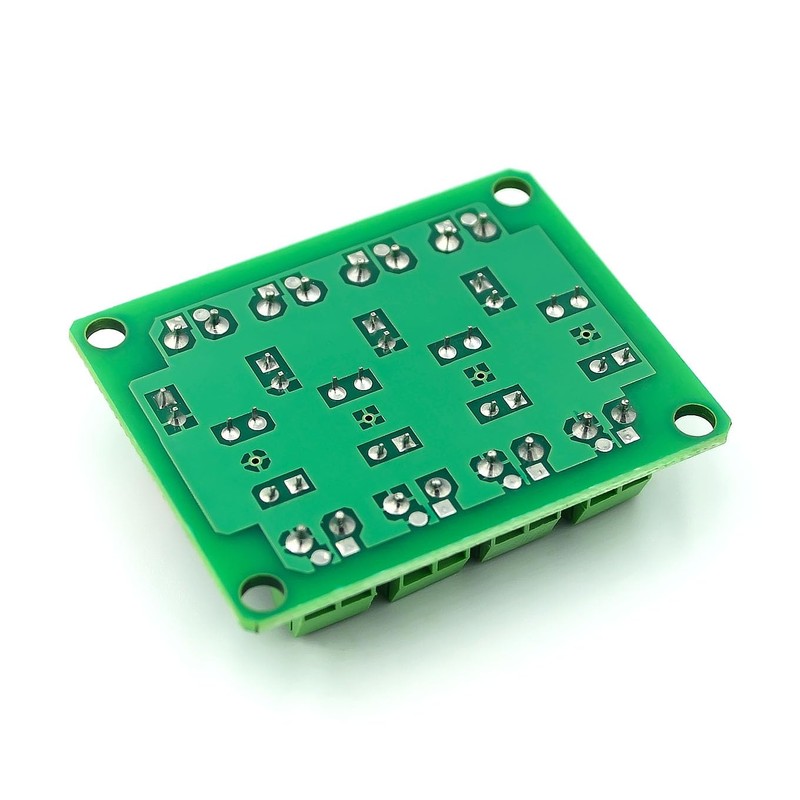 Hailege Set of 2 PC817 4 Channel Optocoupler Insulation Board