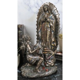 Collectibles 10"h Our Lady Of Guadalupe San St Juan Diego Figurine Religious