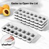 Ice Cube Trays 4 Pack, Airabc Silicone Ice Cube Trays