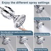 Bright Showers High Pressure Shower Head with Shower Filter, 5