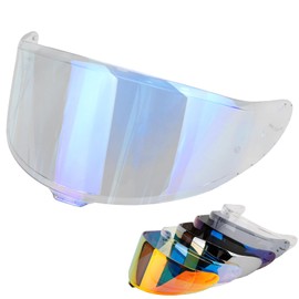 RIDLOG CWR-F2 Motorcycle Helmet Visor for RF-1400 Visor Replacement, Tinted Motorcycle Helmet Visor Compatible with RF-1400 NXR 2 Z8 (Aurora Blue)