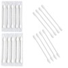 200 Pieces Biodegradable Cotton Buds, Double-Ended Cotton Swabs with Pointed