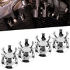 4pcs Engine Screw Cap Covers Crown Styling Fit for XL883/Big