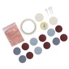20pcs / set Watch Glass Polishing Pad Felt Polishing Buffing