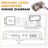 AIMALL High to Low Frequency Car Audio Converter, TD-22 Speaker
