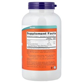 NOW Foods Citrato de magnesio 400 mg 180 cápsulas blandas
