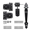 HOME MASTER HARDWARE Heavy Duty Gate Hardware Kit, with Adjustable