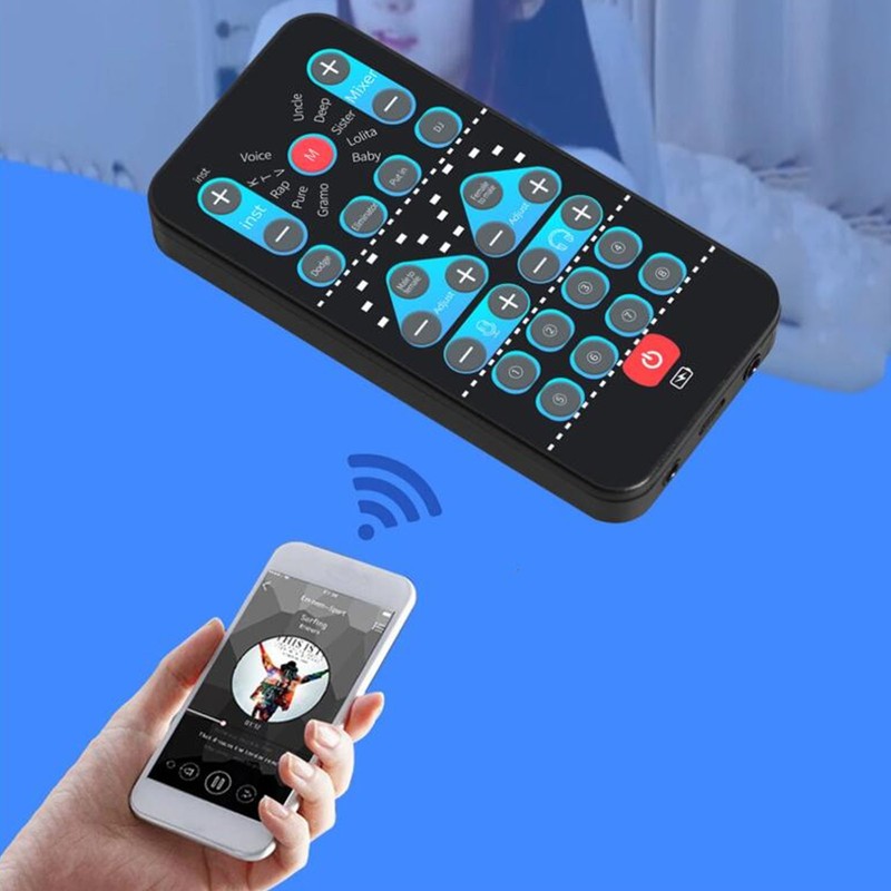 Handheld Voice Changer ABS Portable Multifunctional Sound Disguiser with 8