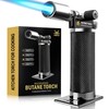 RAVS Butane Torch Lighter, Refillable Butane Kitchen Torch with Safety
