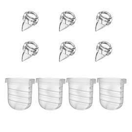 PDFans - 10 piezas de diafragma de silicona compatible con NCVI NICEGREEN Nuliie Zooawa S32 piezas de extractor de leche