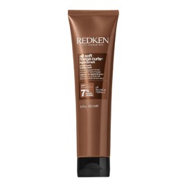 REDKEN-Hydramelt All Soft Mega Curls de Redken |Tratamiento sin enjuague para nutrir rizos y ondas severamente secos | Desenreda , repone y nutre rizos | Formulado con Nourishing Complex y Aloe Vera | 150 ml