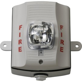 System Sensor SWK strobe 2 wire outdoor white