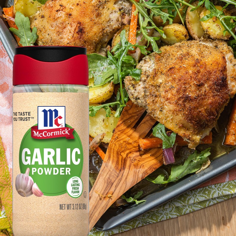 McCormick Garlic Powder, Non GMO, Made from Fresh, Whole Garlic