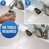 HealthSmart Easy Reach Bathroom Sink Faucet Extender for Toddlers 2-Pack,
