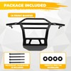KUAFU Front Bumper Brush Guard Compatible with 2009-2020 Polaris RZR