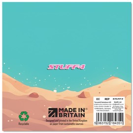 Axolotl Birthday Cards - Sand - Happy Birthday Card for Son Daughter Brother Sister Grandson Granddaughter Niece Nephew Cousin, 145mm Bday Greeting Cards