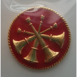 Deputy Chief Fire Collar Brass Chain of Command Firefighter 11/16 Medium (2)