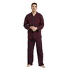 amaxer Men's Flannel Pajamas Set Warm Winter PJs Long Sleeve