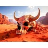 CALVENDO Puzzle The Desert Skull | Size