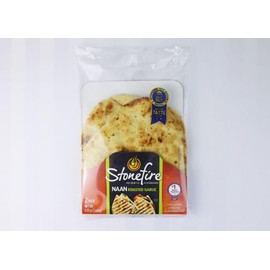 Generic Stonefire Garlic Naan, 8.8 oz, 18 Pack