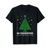 Chemistree Christmas Tree Chemistry Chemist Science T-Shirt