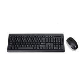 IOGEAR Wireless Keyboard and Mouse - 2.4GHz Full-Size Mouse Keyboard Combo - Spill-Resistant/Spill-Proof - Mac (10.2.x or Later) - Windows XP/7/8/10 - GKM552RB