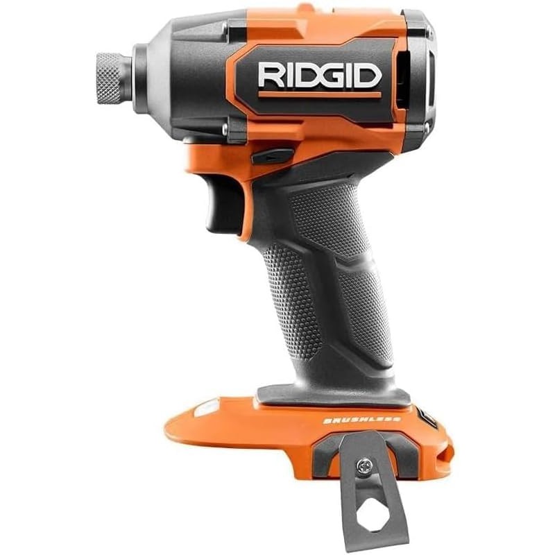 RIDGID 18V Brushless 3-Speed 1/4" Impact Driver (Renewed)