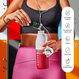 kencko Plus Protein Smoothie Booster - 12 Single Serve Plant Protein Packets - 10g Protein Each - Organic Pea Protein, One of Nature’s Original Superfoods - Mix with Any Smoothie Flavor