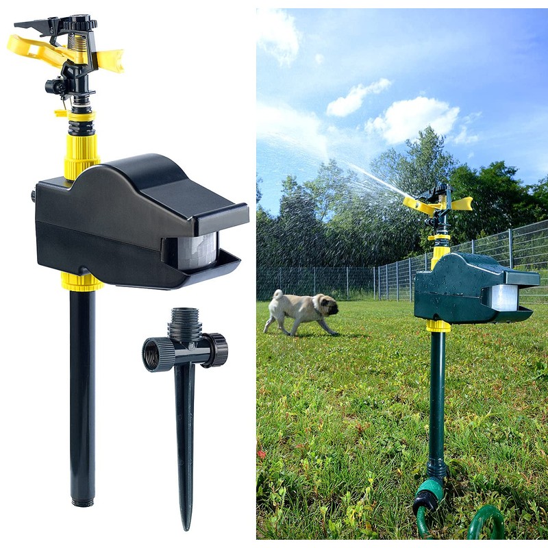 Gentle Exbuster deterrent with Wassersprinkler & Sensor