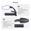 Bicycle Handlebar Rearview Mirror 360° Rotating Bike Cycling Wide Range