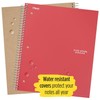 Five Star Spiral Notebooks, 1 Subject, College Ruled Paper, 100