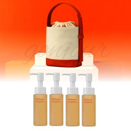 Sulwhasoo Bucket Bag / Sulwhasoo Gentle Cleansing Foam 200ml (4 50ml) Set / 설화수 버킷백 / 설화수 순행 클렌징폼 200ml (50ml 4개) 세트