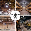 4 Pack Led Garage Lights, 60W Deformable Garage Ceiling Light
