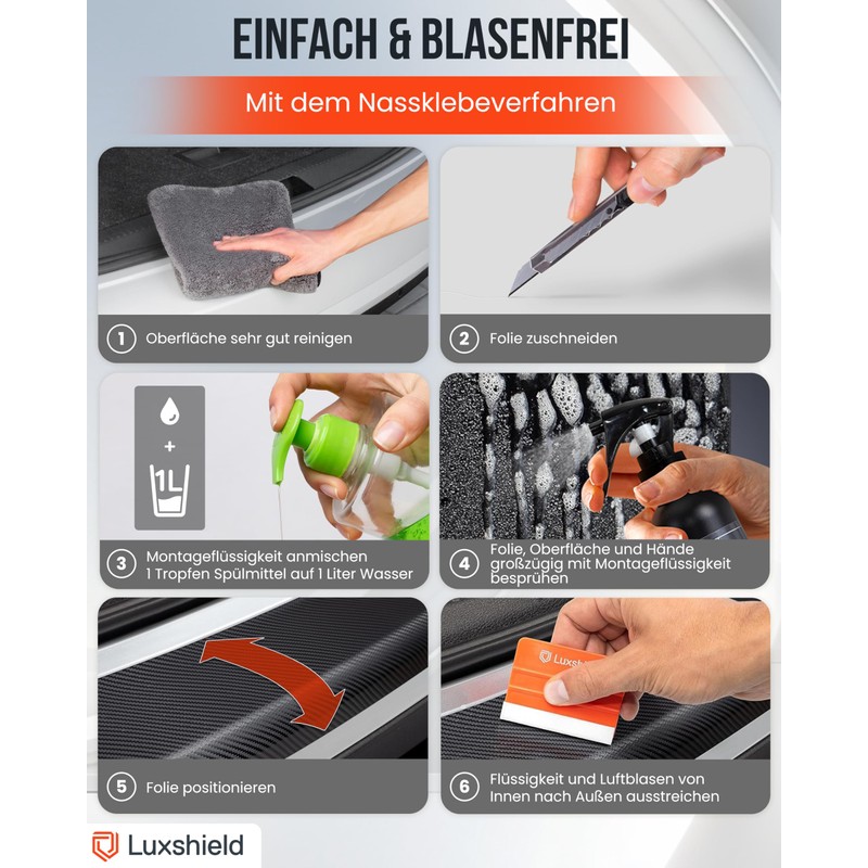 Uni-Uni C-Parent, 12x200cm, Carbon look