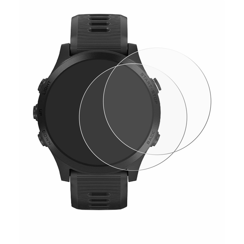 ScreenLeaf Garmin Forerunner 945 [Sustainable Screen Protector] Clear Anti-Scratch Pack
