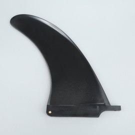 MUXSAM 1 x Surfboard Fin Black Nylon Plastic for All Longboards or SUPs 7.5 inch