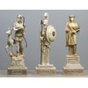 greekartshop Set of 3 Greco-Roman Goddess Artemis Demeter Statue Sculpture